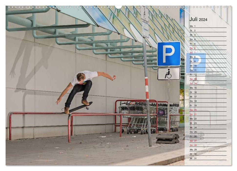 IT's Skateboarding - Style auf der Straße (CALVENDO Premium Wandkalender 2024)