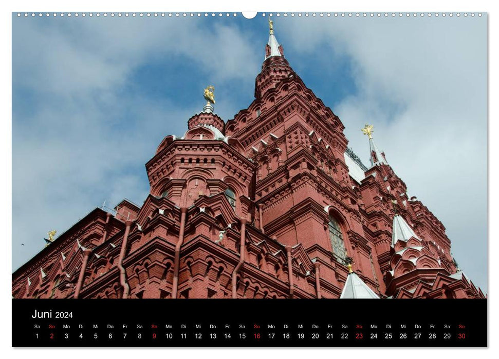 Moskau - Moscow (CALVENDO Wandkalender 2024)