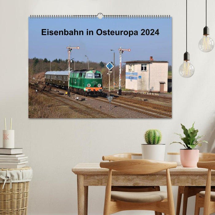 Eisenbahn Kalender 2024 - Oberlausitz und Nachbarländer (CALVENDO Wandkalender 2024)