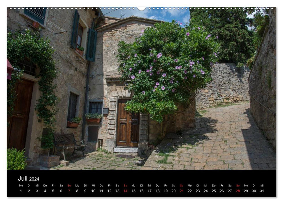 Bella Italia – Impressionen aus der Toskana und Ligurien (CALVENDO Premium Wandkalender 2024)