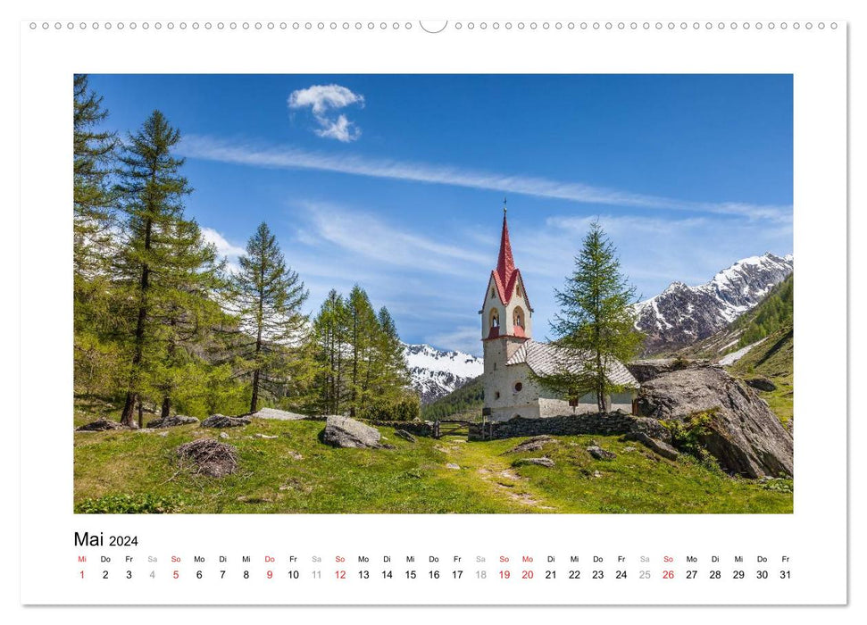 Schönes Landleben im Ahrntal (CALVENDO Premium Wandkalender 2024)
