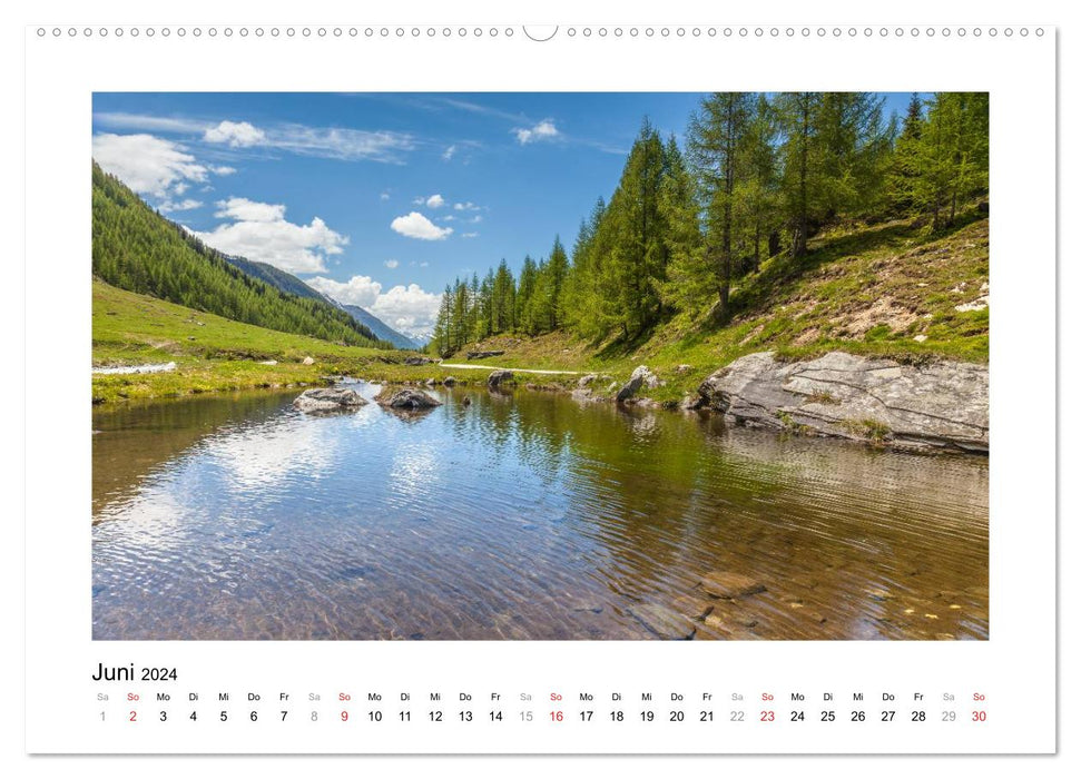 Schönes Landleben im Ahrntal (CALVENDO Premium Wandkalender 2024)