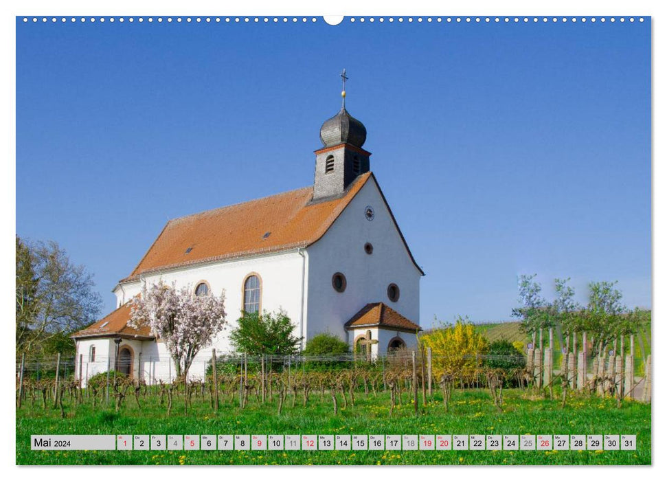 Kirchen und Kapellen (CALVENDO Wandkalender 2024)