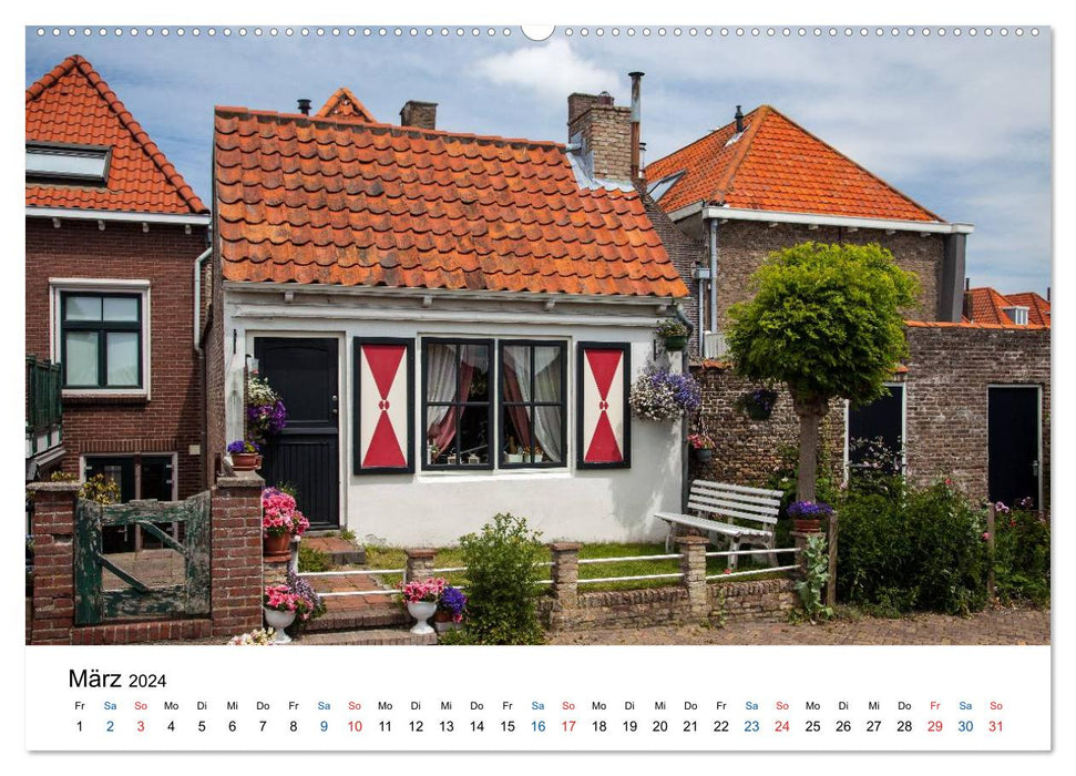 Seeland - Impressionen aus dem Südwesten der Niederlande (CALVENDO Premium Wandkalender 2024)
