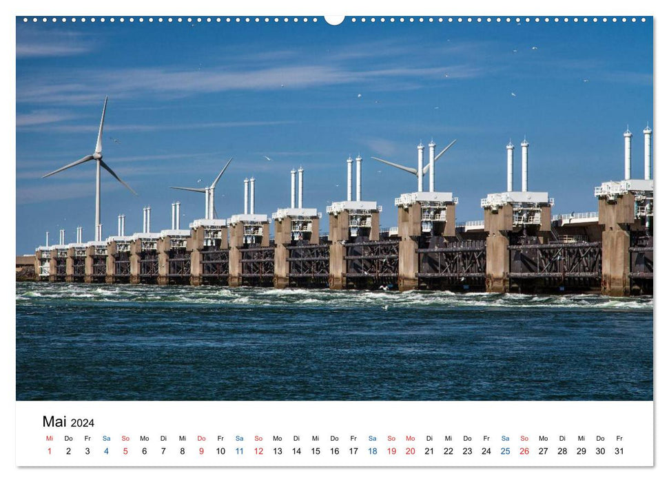 Seeland - Impressionen aus dem Südwesten der Niederlande (CALVENDO Premium Wandkalender 2024)