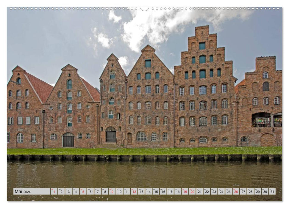 Hansestadt Lübeck (CALVENDO Premium Wandkalender 2024)