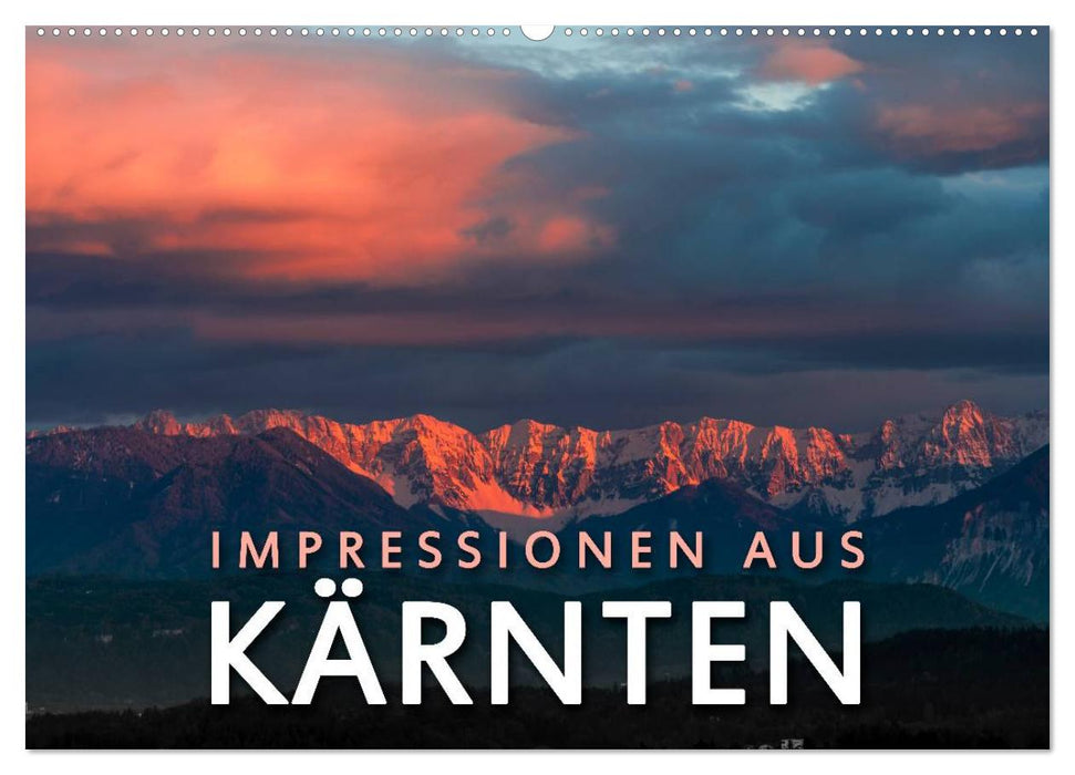 Impressionen aus Kärnten (CALVENDO Wandkalender 2024)