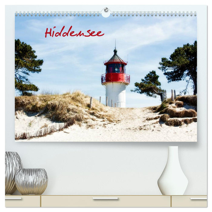 Île Hiddensee (Calendrier mural CALVENDO Premium 2024) 