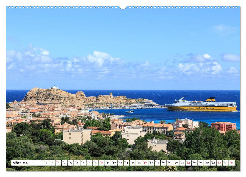 Korsika - raue Schönheit (CALVENDO Wandkalender 2024)