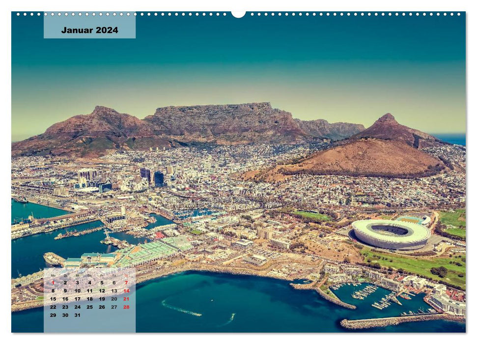 Südafrika entdecken (CALVENDO Wandkalender 2024)