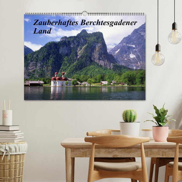 Zauberhaftes Berchtesgadener Land (CALVENDO Wandkalender 2024)