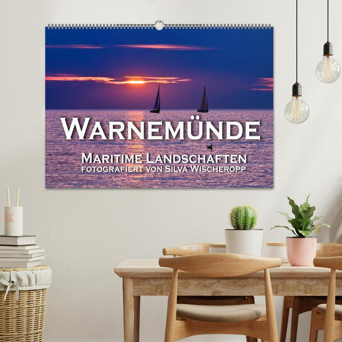 Warnemünde - Maritime Landschaften (CALVENDO Wandkalender 2024)
