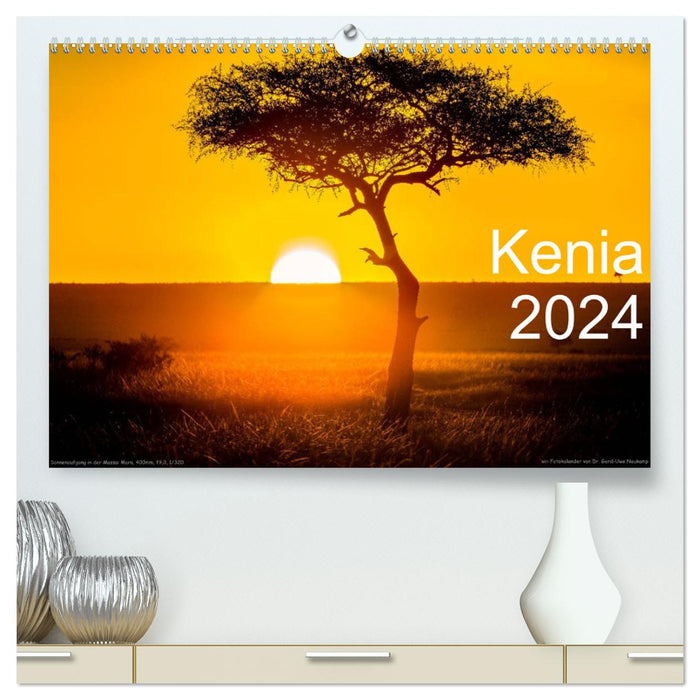 Kenia 2024 (CALVENDO Premium Wandkalender 2024)