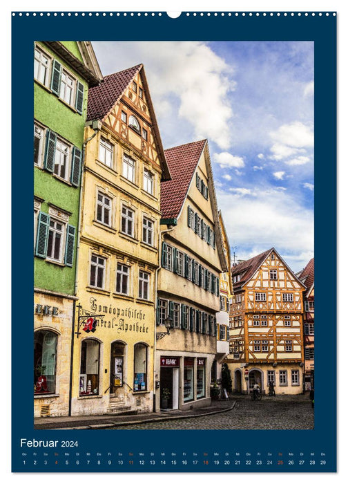 Esslingen am Neckar - Sehenswertes (CALVENDO Premium Wandkalender 2024)