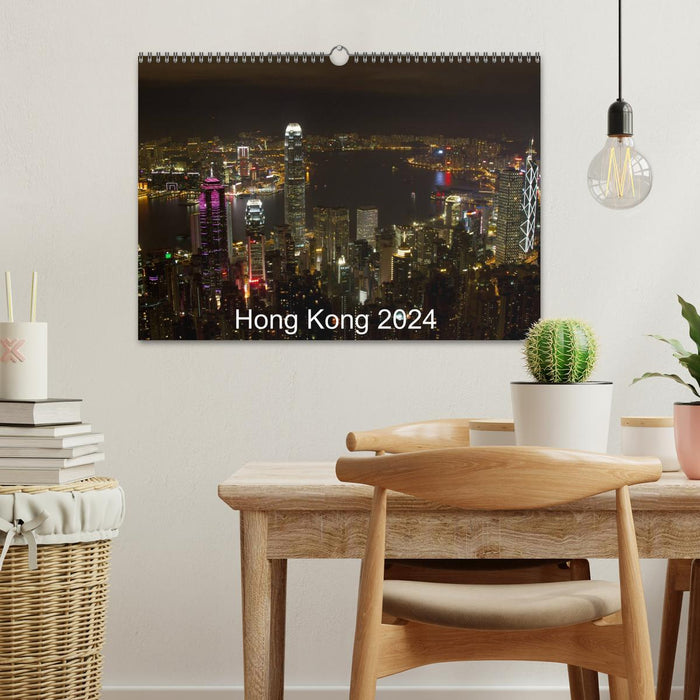 Hong Kong 2024 (calendrier mural CALVENDO 2024) 