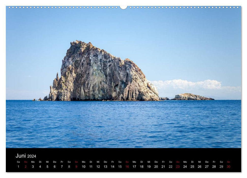 Liparische Inseln (CALVENDO Wandkalender 2024)