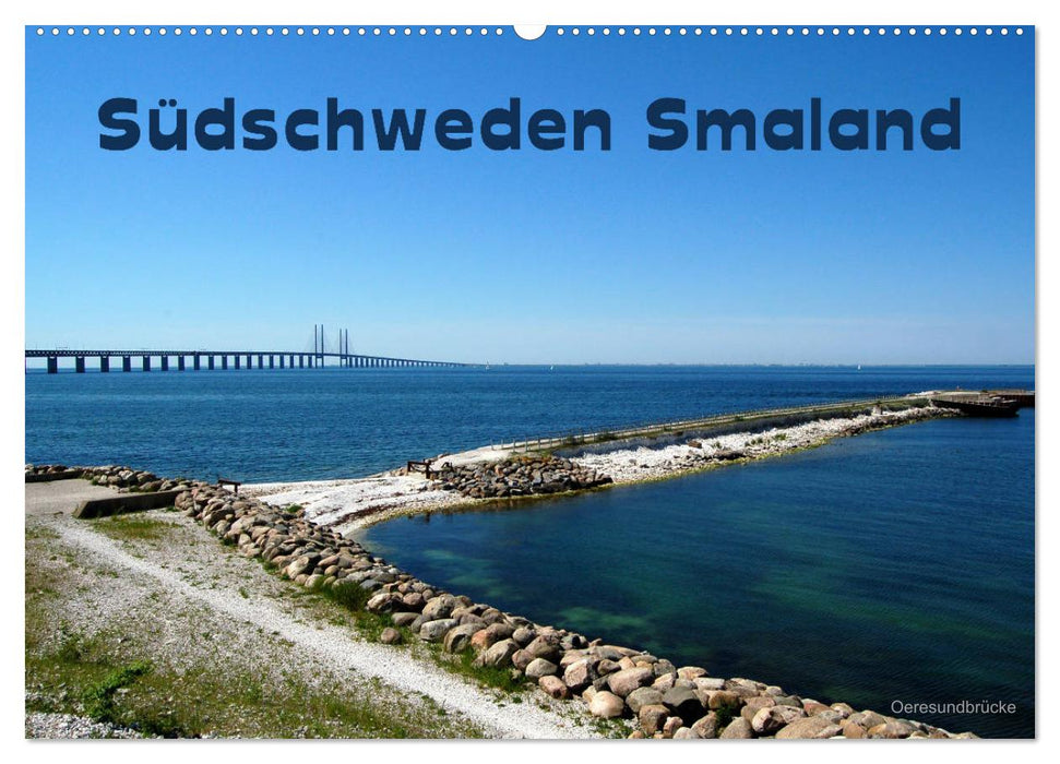 Sud de la Suède Smaland 2024 (calendrier mural CALVENDO 2024) 