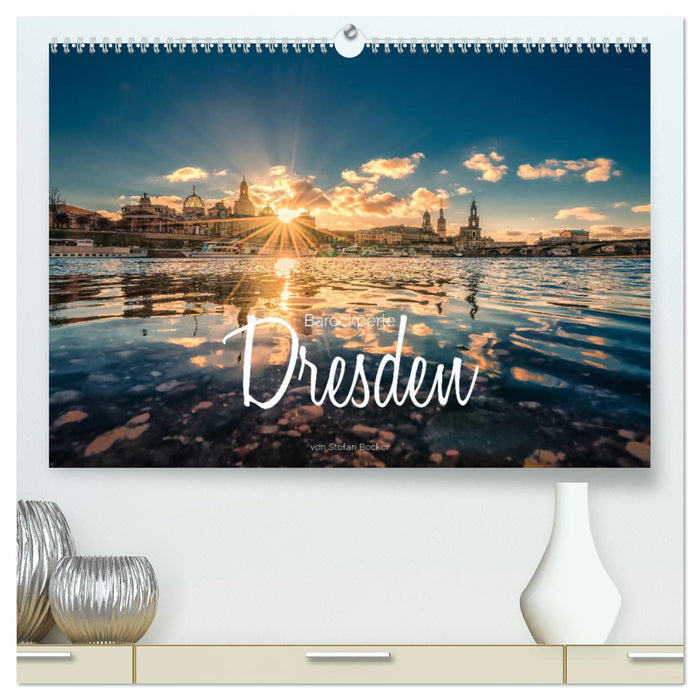 Barockperle Dresden (CALVENDO Premium Wandkalender 2024)