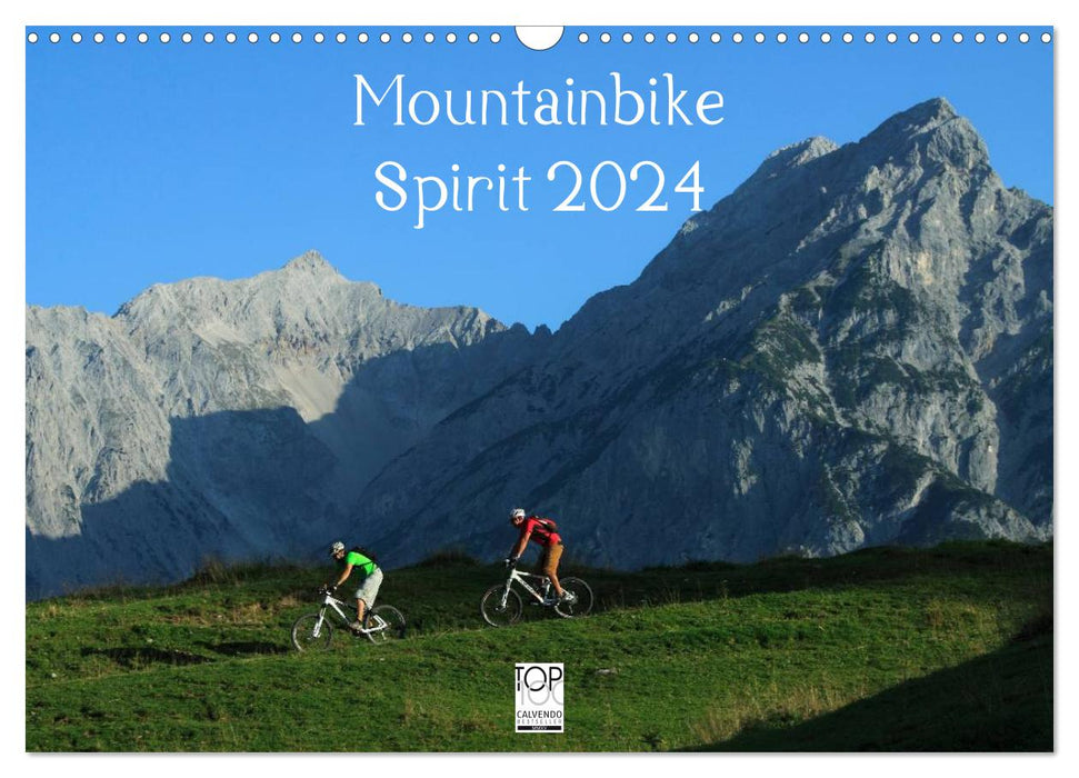 Mountainbike Spirit 2024 (CALVENDO Wandkalender 2024)
