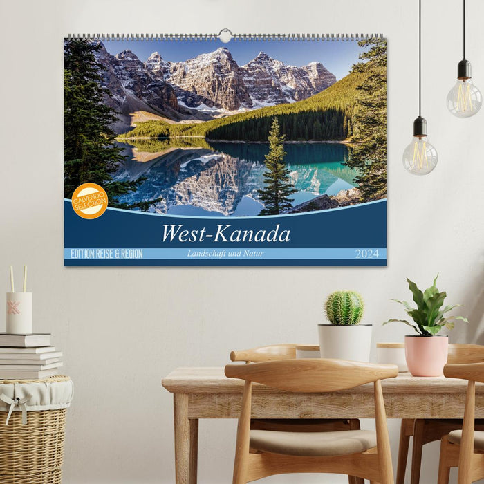 West-Kanada (CALVENDO Wandkalender 2024)