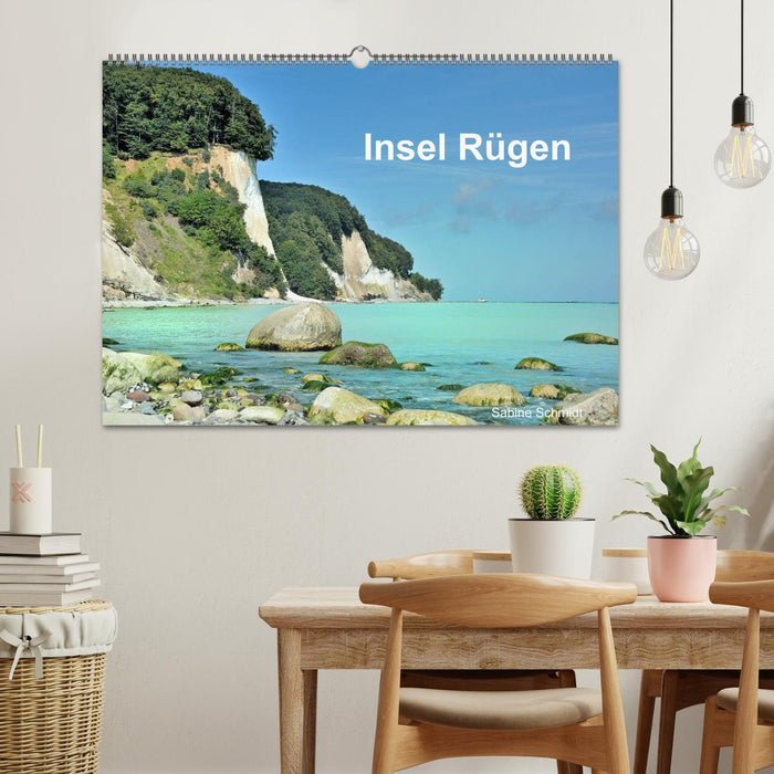 Île de Rügen (calendrier mural CALVENDO 2024) 