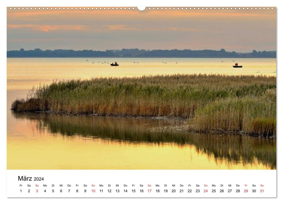 Île de Rügen (calendrier mural CALVENDO 2024) 