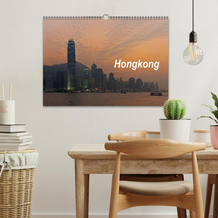 Hongkong (CALVENDO Wandkalender 2024)