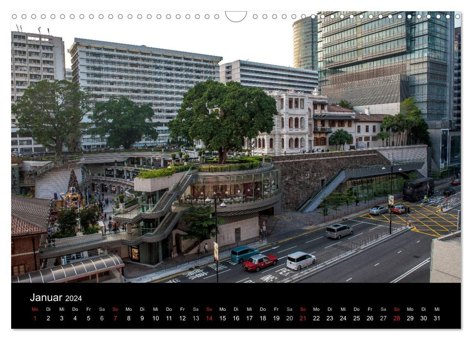 Hongkong (CALVENDO Wandkalender 2024)