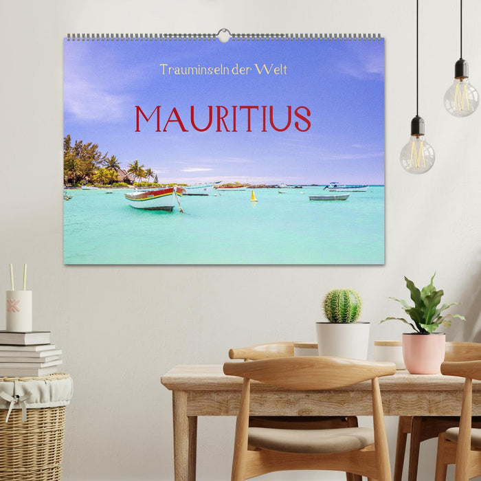 Trauminseln der Welt - Mauritius (CALVENDO Wandkalender 2024)