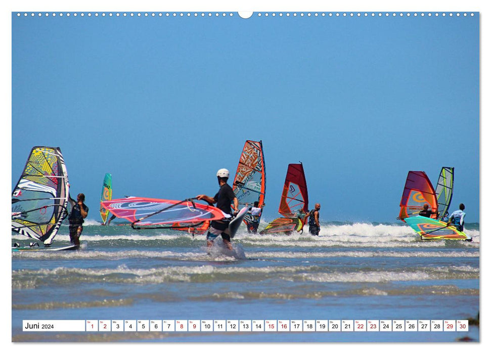 Funsport Windsurfen (CALVENDO Wandkalender 2024)