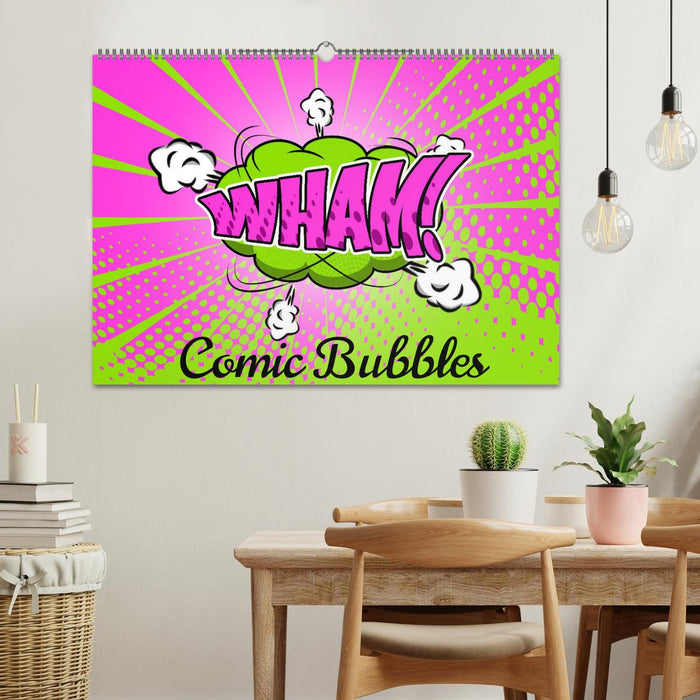 Comic Bubbles (CALVENDO Wandkalender 2024)