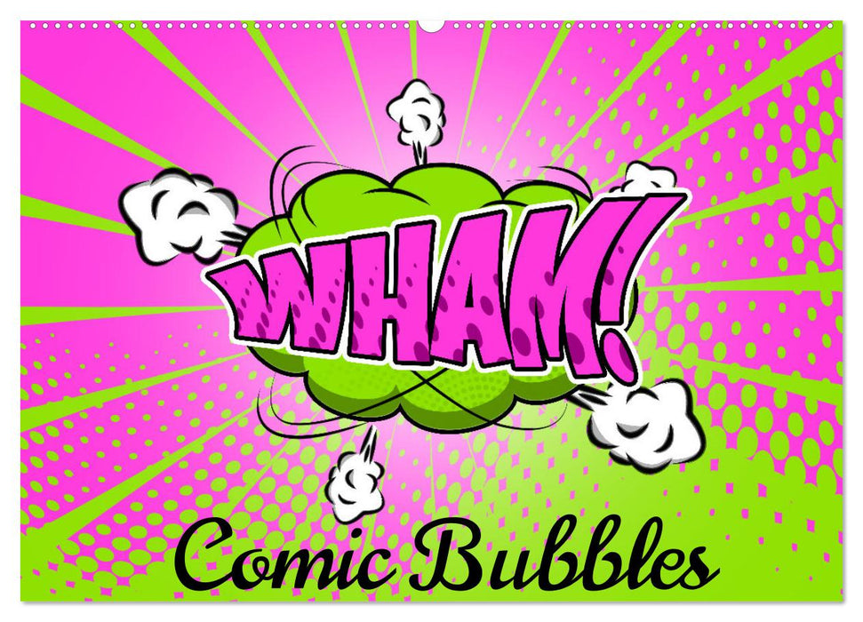 Comic Bubbles (CALVENDO Wandkalender 2024)