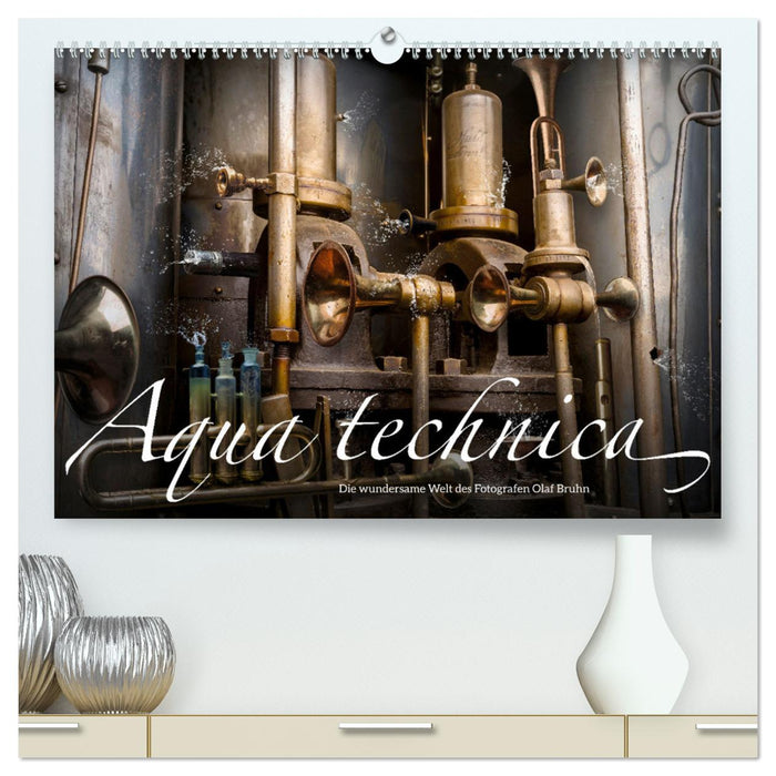Aqua technica - Die wundersame Welt des Fotografen Olaf Bruhn (CALVENDO Premium Wandkalender 2024)