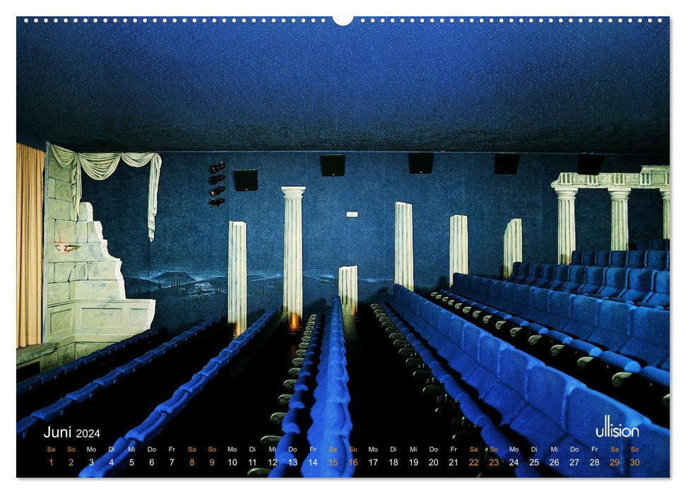 VERY LARGE CINEMA - masterpieces of wall design (CALVENDO wall calendar 2024) 