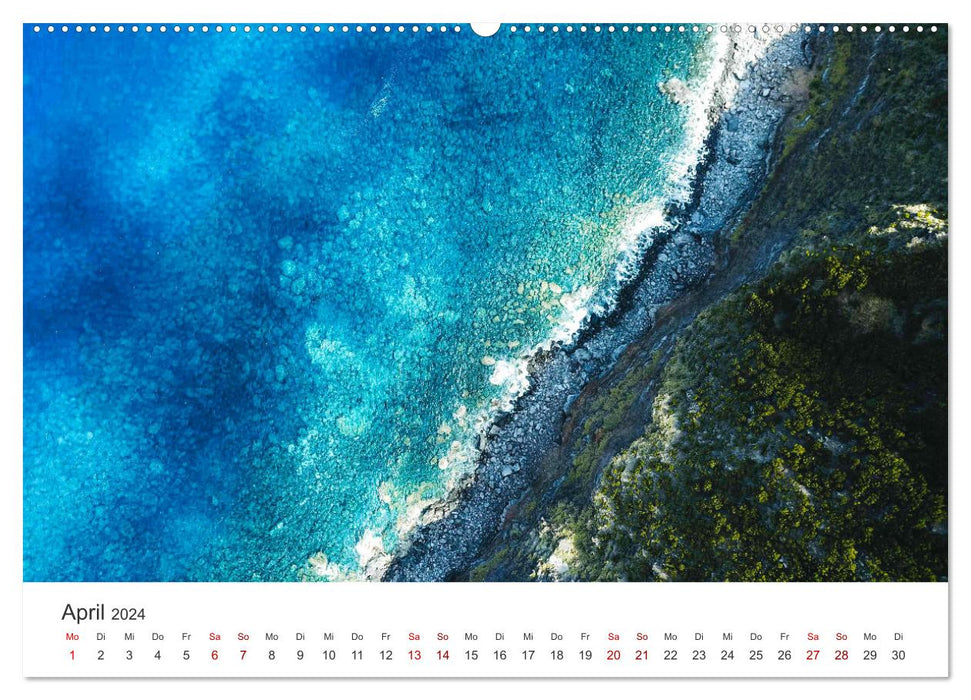 Portugal aerial photos (CALVENDO wall calendar 2024) 