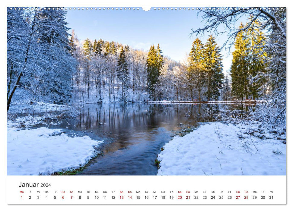 County, a village in the Schmallenberg Sauerland (CALVENDO Premium Wall Calendar 2024) 