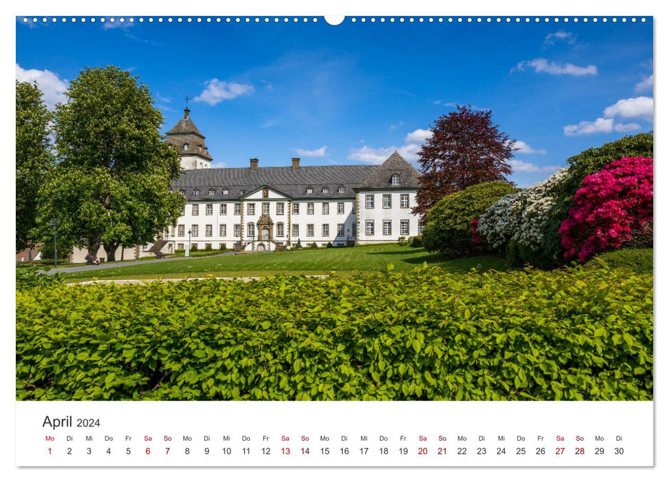 County, a village in the Schmallenberg Sauerland (CALVENDO Premium Wall Calendar 2024) 