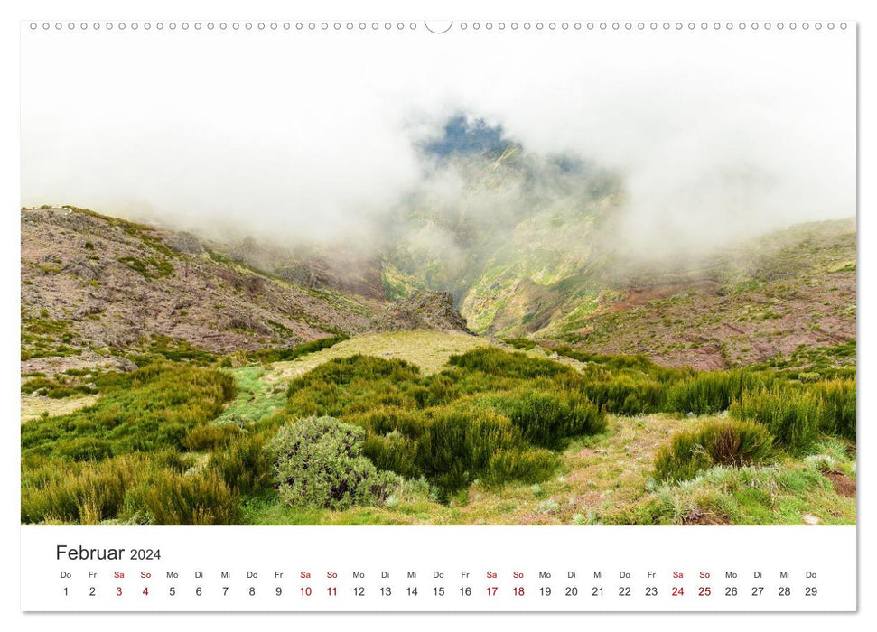 Madeira - Die atemberaubende Insel. (CALVENDO Wandkalender 2024)