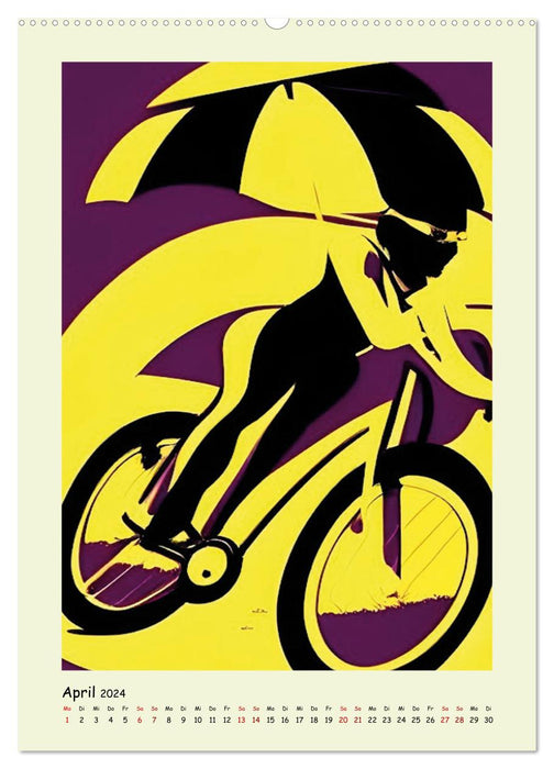Beloved cycling (CALVENDO Premium wall calendar 2024) 