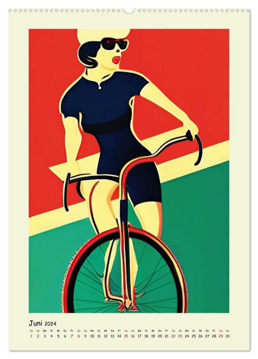 Geliebter Radsport (CALVENDO Premium Wandkalender 2024)