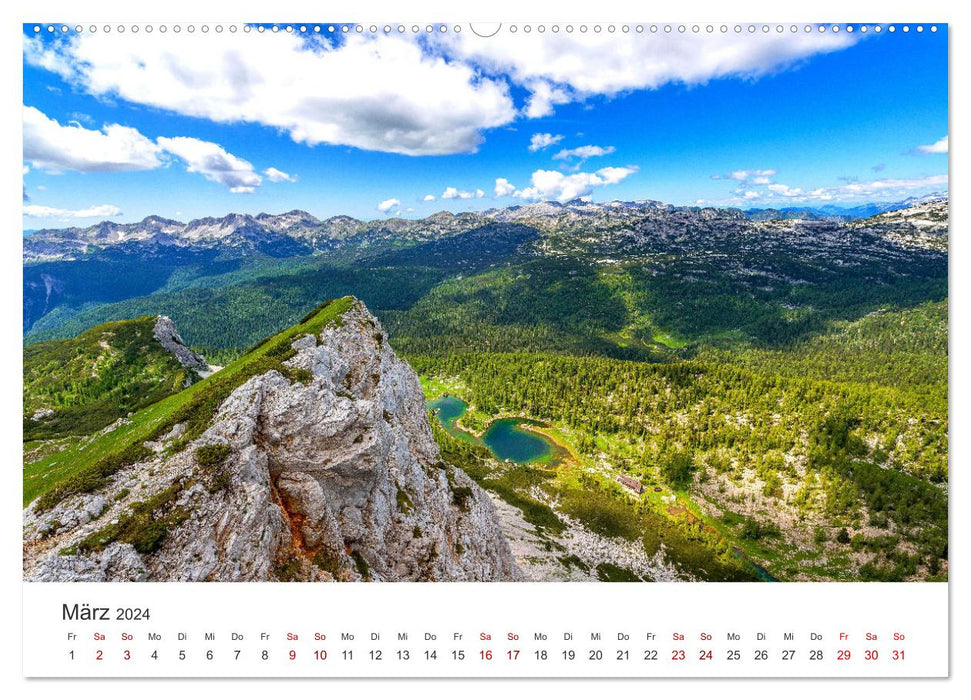 Slowenien - Ein unterschätztes Reiseziel. (CALVENDO Wandkalender 2024)