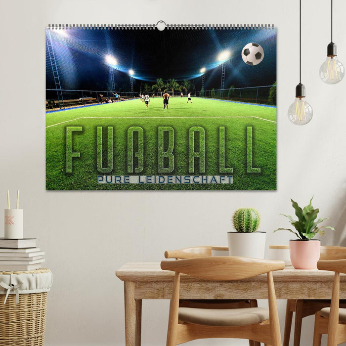 Football - pure passion (Calendrier mural CALVENDO 2024) 