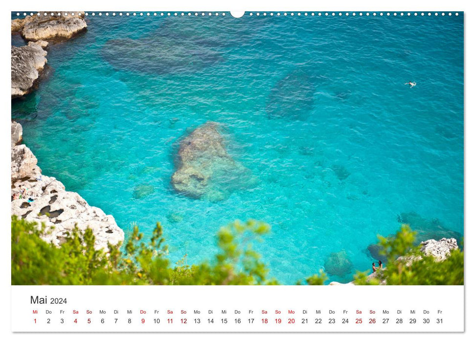 Capri - Im Golf von Neapel. (CALVENDO Wandkalender 2024)