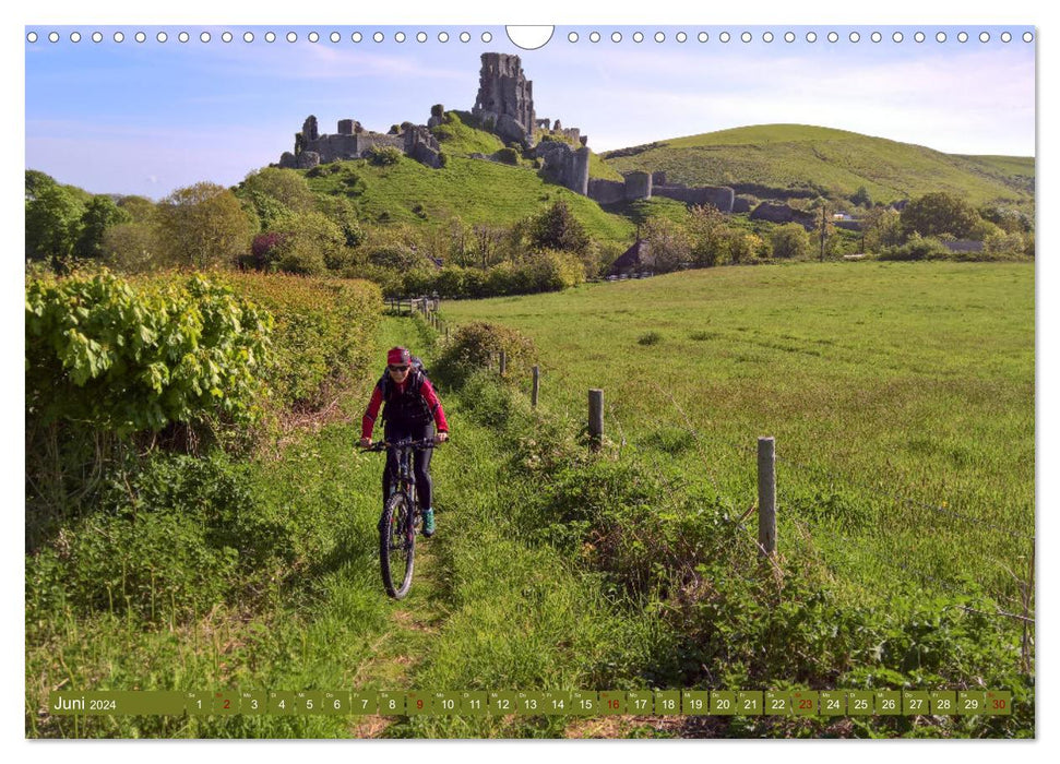 Biken - Impressionen von Rolf Dietz (CALVENDO Wandkalender 2024)