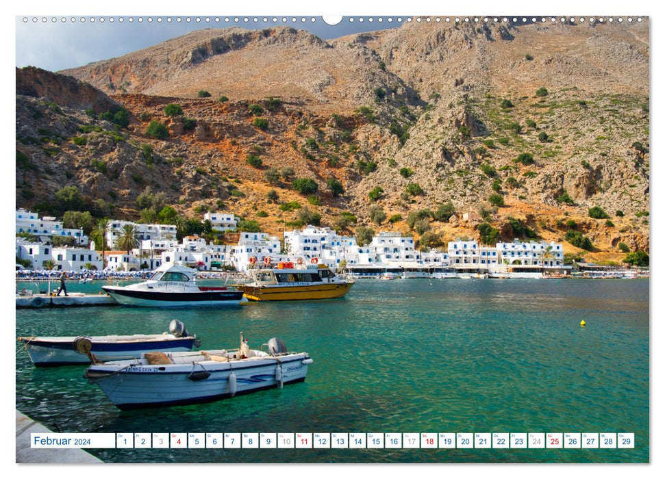 Kreta, der schöne Süden (CALVENDO Premium Wandkalender 2024)
