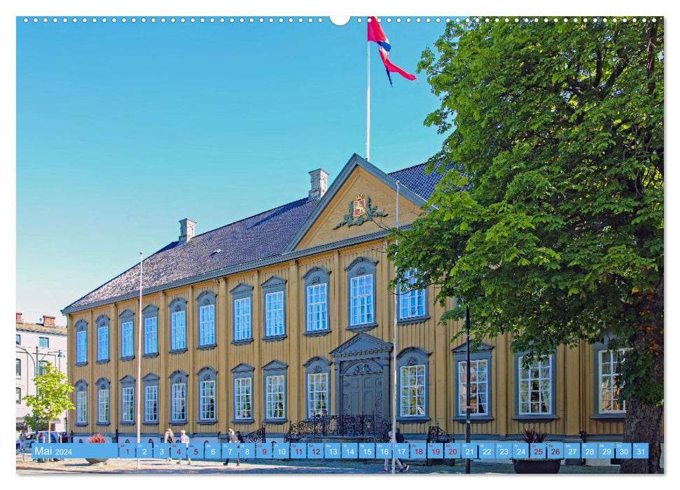 So schön ist Trondheim (CALVENDO Premium Wandkalender 2024)