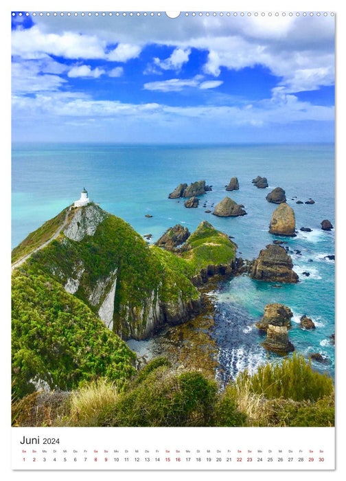 Faszinierendes Neuseeland (CALVENDO Premium Wandkalender 2024)