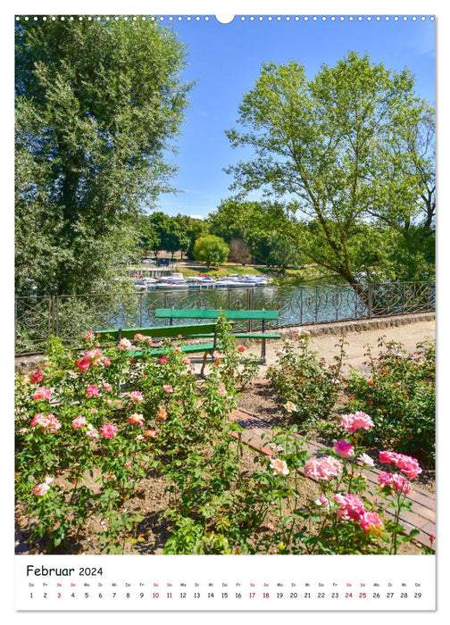 Regensburg Gärten und Stadtparks (CALVENDO Wandkalender 2024)