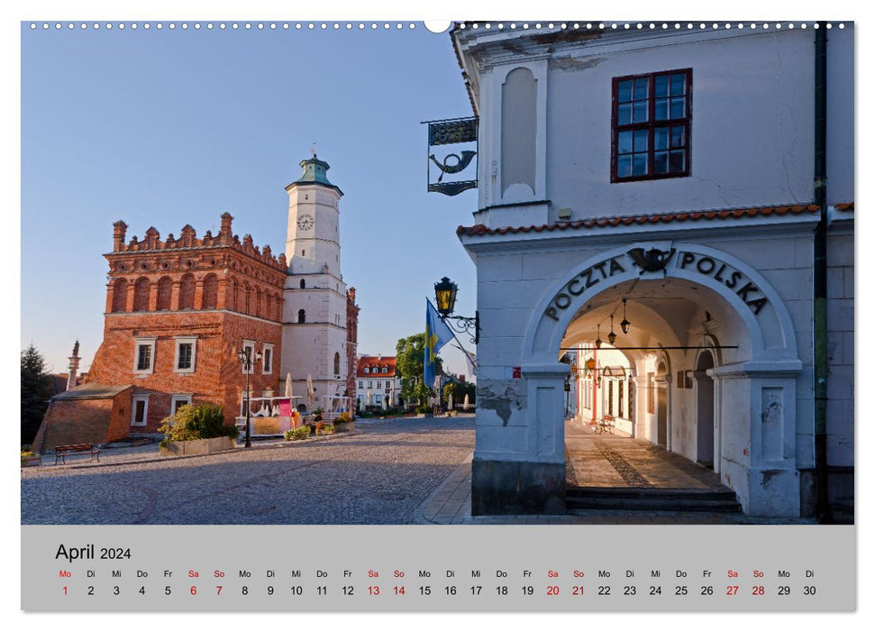 Polen - Städte, Landschaften, Schlösser (CALVENDO Wandkalender 2024)