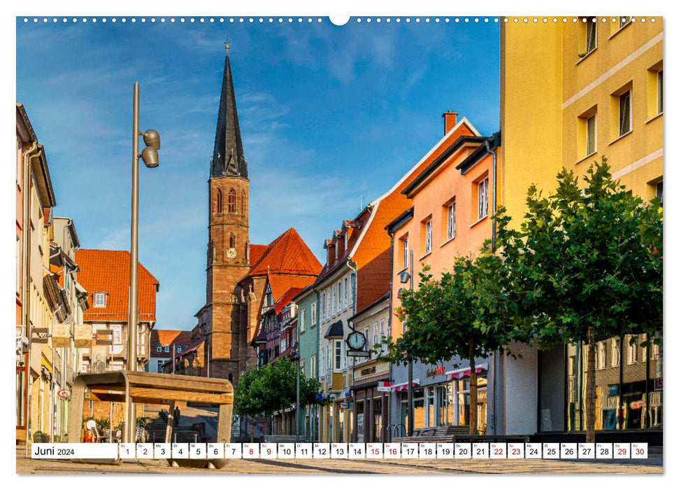 Heilbad Heiligenstadt Vues sur la ville (Calvendo Premium Calendrier mural 2024) 